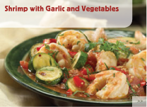 Shrimp with Garlic and Vegetables